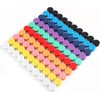 DIFIT Fridge Magnets, Magnets for Whiteboard, 100PCS 10 Colors, Small
