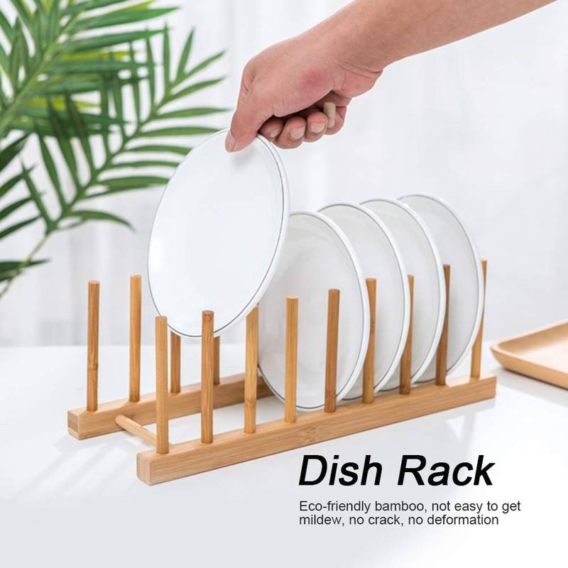 Soporte para platos, estante para platos, acero inoxidable para cocina