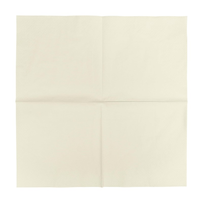 HEKU 30241-02: 100 Plain Napkins, 3-Ply, 33 x 33 cm,