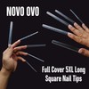NOVO OVO Extra Super Extreme Long Straight Tapered Square Nail