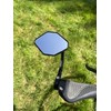 Hafny 2024 NEW Motorcycle Bar End Mirror, CNC Alloy Aluminum