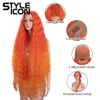 Style Icon 41" Lace Front Wigs Long Wavy Synthetic Wigs