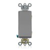 Leviton 5622-2GY 20 Amp, 120/277 Volt Decora Plus Rocker Double-Pole
