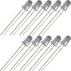 Lightning Parts, LED, 0.2 inches (5 mm), 2 Colors, Red,