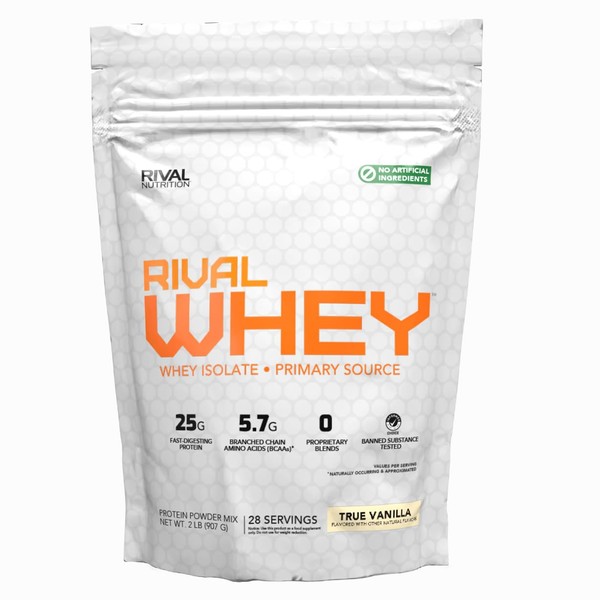Naturally Flavored Rival Whey - True Vanilla 2lb