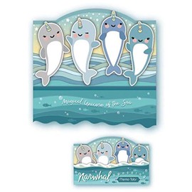 Streamline Narwhal Sticky Memo Tab Set