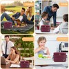 TUFA Cool Bag 6.4 L, Small, Insulated Thickened Lunch Bag,