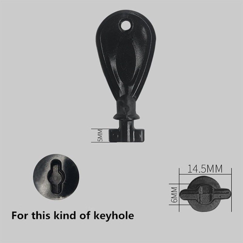 QTMY 2 Pack Paper Towel Dispenser Keys (8)