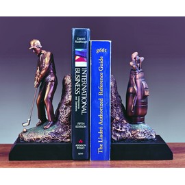 Golfer Bookends