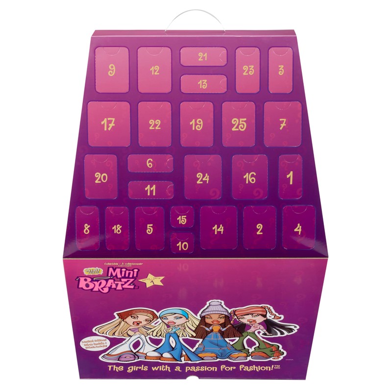 MGA's Miniverse Bratz Minis Advent Calendar - 25 Surprises, Y2K