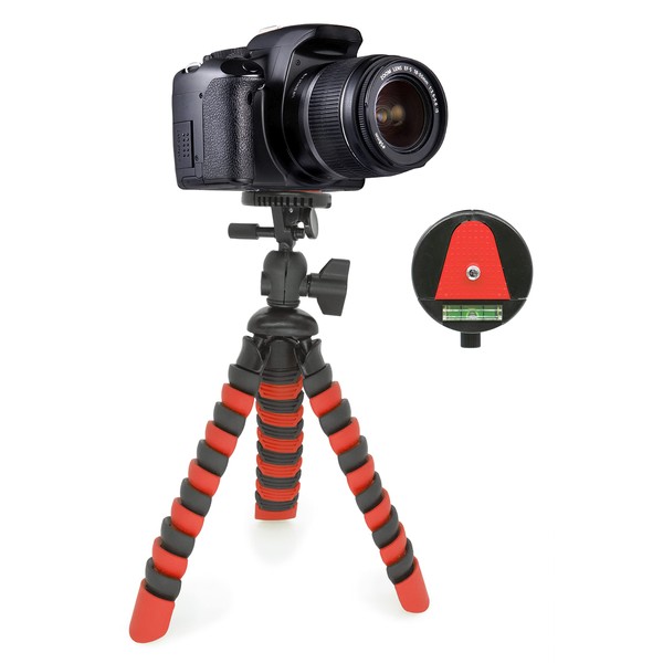 MyGadget Flexible Mini Tripod for Camera with Quick Release Plate