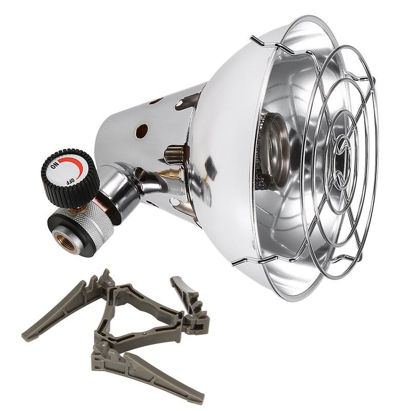 TOMSHOO Portable Gas Heater with Emergency Blanket and 4 Clips