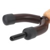 Violin Wall Mount with Bow Hook Wooden Viola Hanger Stand