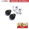RCAWD Front Steering Knuckles Caster Blocks & Brass Counterweights for