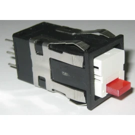 Honeywell AML 20 RED LED Momentary ON/OFF SPDT Micro Switch - 125 V AC/DC 100 mA