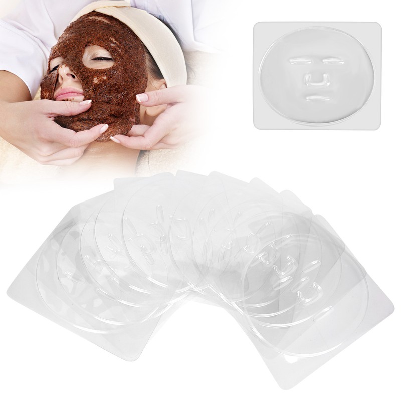 10pcs Mask Making Mold Reusable Facial Mask Maker Plate Thicken