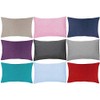 Flannelette Soft Pillow Cases Pair Only - 10 Colors Choice