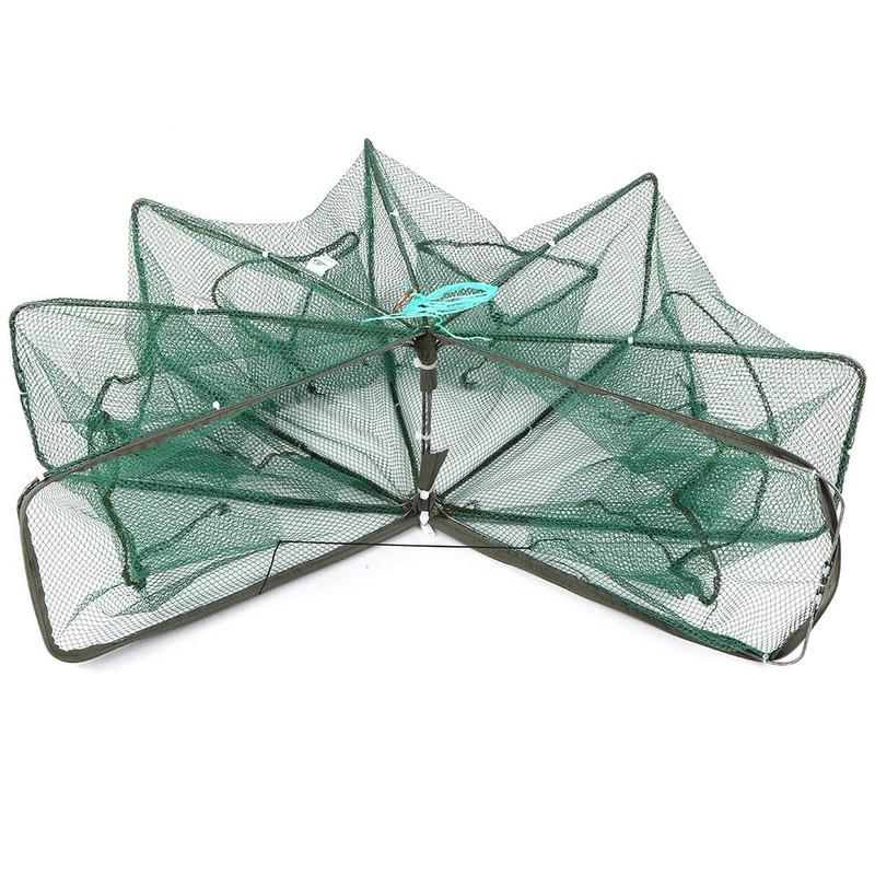 Lixada Foldable Fishing Net Hexagon 6 Hole Fishing Net Shrimp