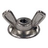 Hillman 707319 Zinc Die-Cast Washered Wing Nuts (1/4"-20) - 50