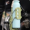 Adaptive Bicycle Bottle Holder, Automatic Clamping Mechanism, 360 Degree Rotatable