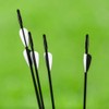 MiOYOOW 20PCS Archery Arrow Nocks, 6mm Lightweight Arrow Inserts Traditional