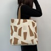 3 Pack Canvas Tote Bag for Women Aesthetic Shoulder Bag
