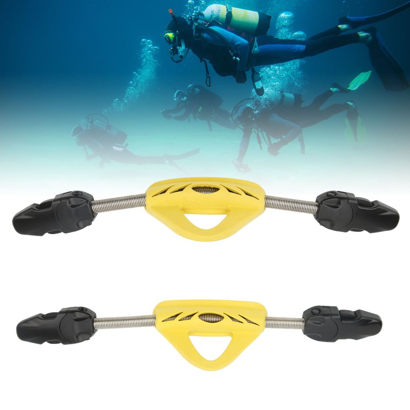 Scuba Diving Stainless Steel Spring Fin Strap with Quick Release