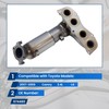SPEEDFusion Front Catalytic Converter Compatible with 2007 2008 2009 Toyota