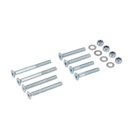 Set: Senkschrauben für Senkscheiben Aluminium für Federbein/Stoßdämpfer, Innensechskant M8 - DIN7991