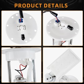 DIRBOERF Electric Fuel Pump Assembly Compatible with CFMOTO ATV CFORCE 400 500 600 Touring X5 X6 2010-2022 Replace 901F-150900-10000 901F-150900 901F150900