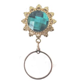 Villages Marketplace Eyeglass Holders, Eyeglass Chains (Magnetic Eyeglass Holder with Large Rhinestone)