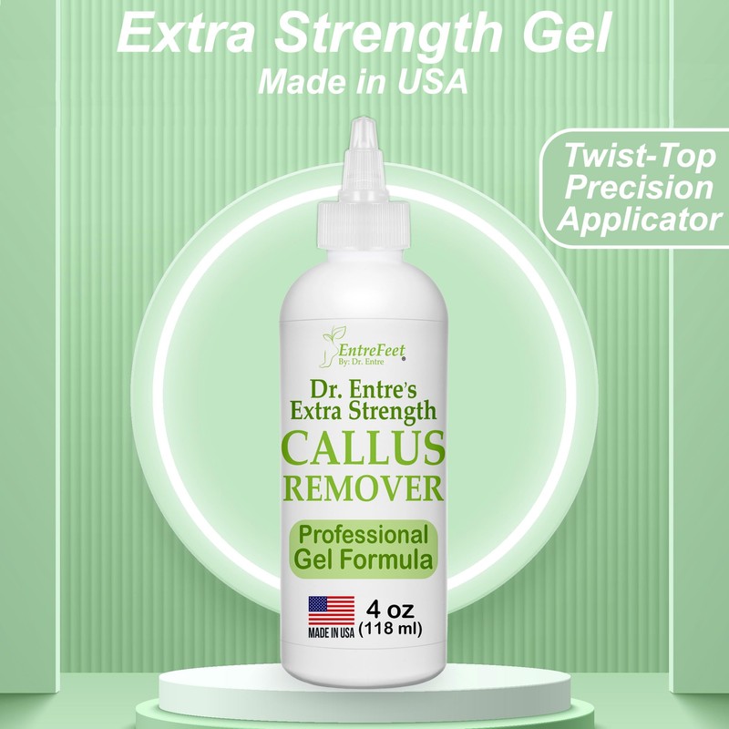 Dr. Entre's Callus Remover Gel & Foot File: Extra Strength