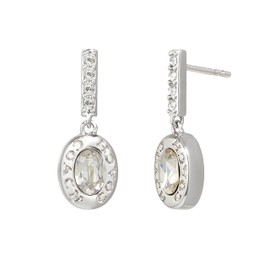 Coach Women's Signature Bar Drop Earrings