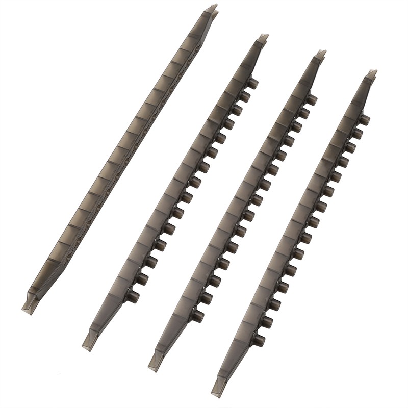 4Pcs Bee Cell Bars Strips with 50Pcs Cell Cups Beekeeping