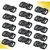 BESPORTBLE 50pcs Rotary Safety Buckles for Backpacking - Durable Multifunctional