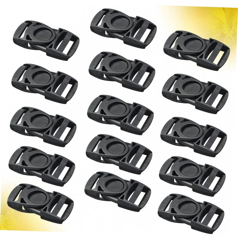 BESPORTBLE 50pcs Rotary Safety Buckles for Backpacking - Durable Multifunctional