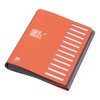 Elba Business Matte Opaque Polypropylene Folder Dividers a4 orange, Pack