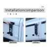 auguisy-motortrim For Ineos Grenadier 2020+ Rear Door Hinge Folding Step