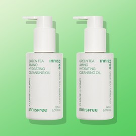 Innisfree Green Tea Hydrating Amino Cleansing Oil 150ml, 2-piece set