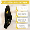 AGON Rodillera para perro Rodillera profesional para perros con estabilizador
