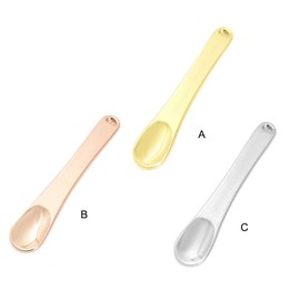 AIXXCUVQ Environmentally Friendly Face Mask Scoop For Eco-Conscious Users Convenient And Practical Metal Makeup Spatula Cosmetic, Rose Gold