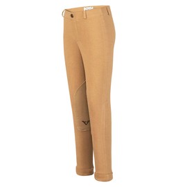 TuffRider Girl's Starter Lowrise Pull-On Jods Breech, Sand, 8