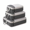 Compression Packing Cubes for Travel, 3-Piece Expandable Luggage Organizer Set,