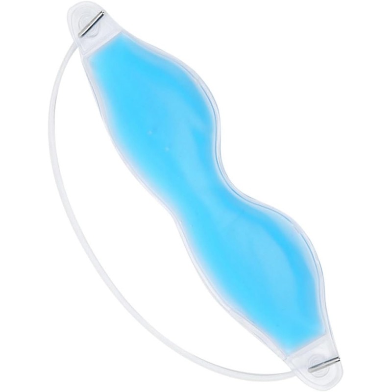 Jiawu Máscara de Ojos Fría para Dormir, Compresa de Gel