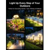KOOPER 3X Larger & Taller Solar Pathway Lights Outdoor, 6