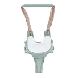 Baby Walking Harnesses Lightweight Adjustable Detachable Crotch Pad Handheld Toddler Walk Assistant Belt for 8‑24M Mint Blue