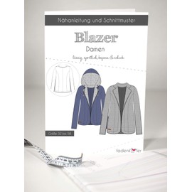 Sewing Pattern and Sewing Instructions - Women's Blazer