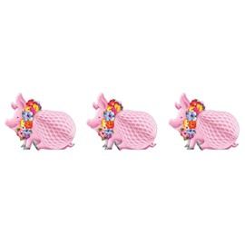 Beistle Luau Pig Centerpiece Pack of 3