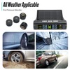 Solar Wireless Car Tire Pressure Monitoring System with 4 External
