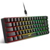 Wired K68 RGB Streamer Mini Gaming Keyboard Membrane Keyboard But